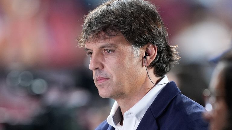 El exfutbolista del Real Madrid y del Valencia Fernando Morientes