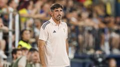 Veljko Paunovic, durante el Villarreal-Real Oviedo