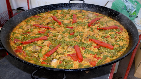 Una imagen de archivo de una paella