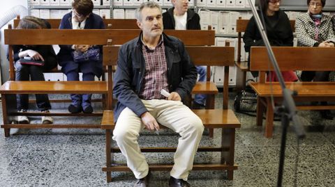 Xosé Xaquín Rodríguez Ambrosio, durante el juicio