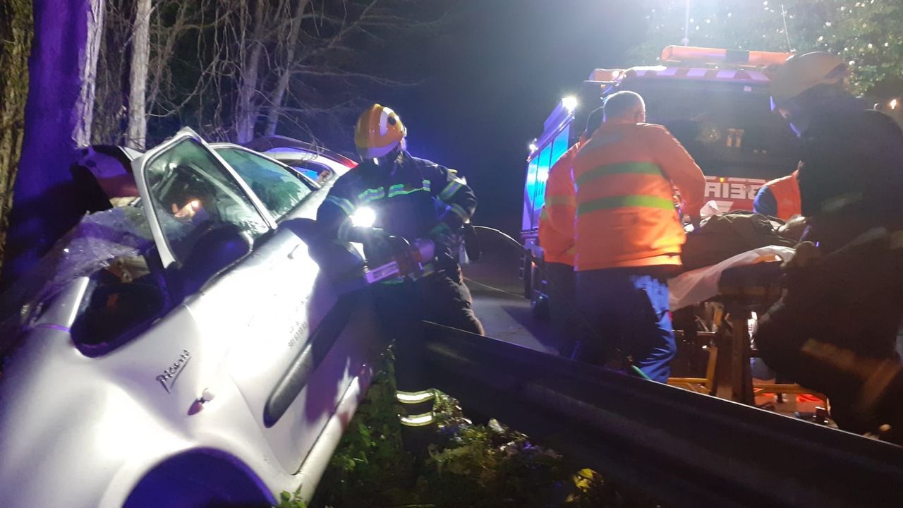 Las ruinas del gran centro comercial Dolce Vita.El siniestro ocurri� sobre las cuatro de la madrugada en Sarand�s