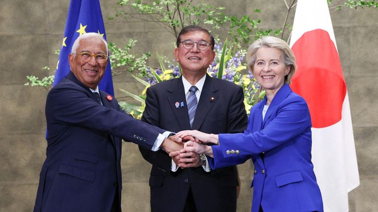 La UE y Japón fortalecen su alianza económica frente a la incertidumbre arancelaria
