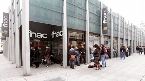 Exterior de la tienda Fnac de A Corua 