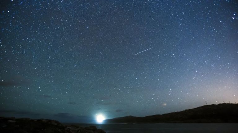 Lluvia de estrellas Germínidas en Ponteceso