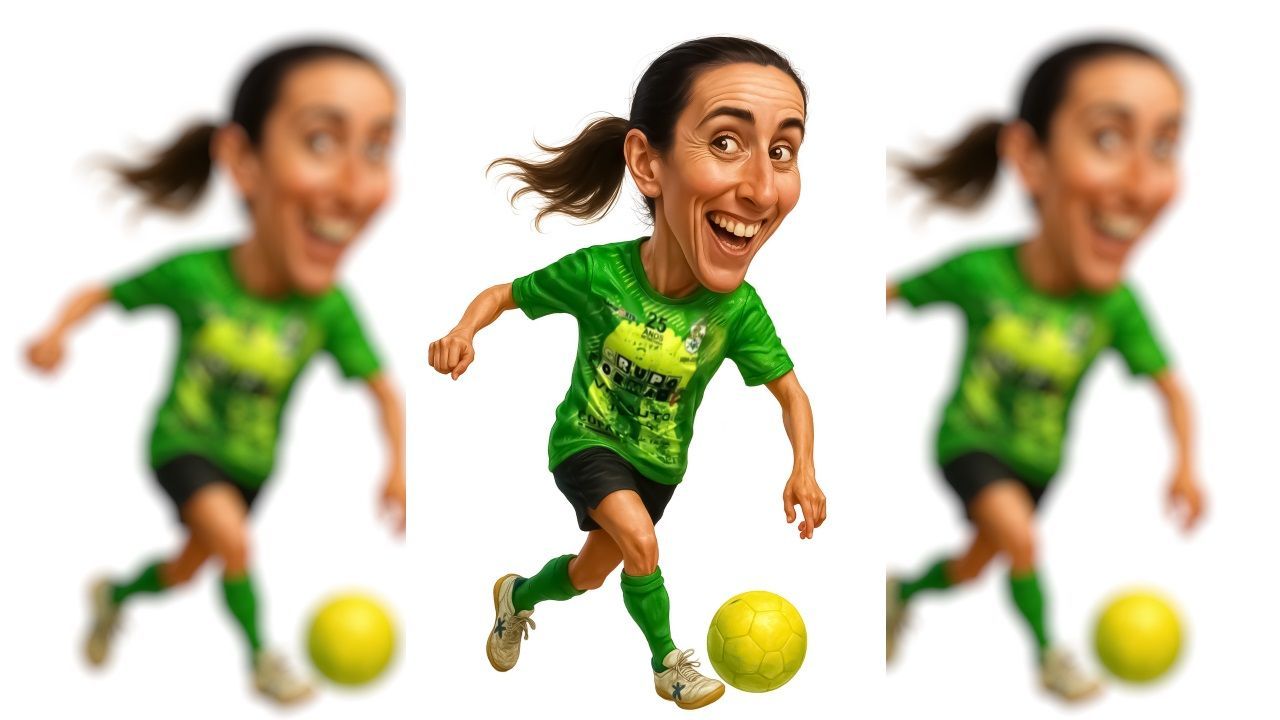 Rosala Veiga, durante un entrenamiento en el gimnasio Origen FR de Ribadeo.