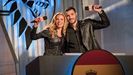 Paula Vázquez y Saúl Craviotto son los presentadores de Ultimate beastmaster España