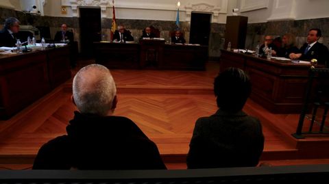 Juicio de apelacin del caso Asunta - Alfonso Basterra y Rosario Porto en la sala del Tribunal de Xustiza de Galicia - TSXG