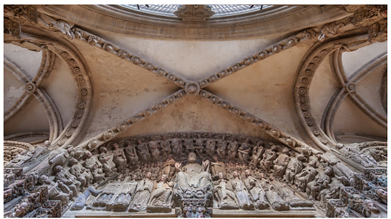 H�rreos de Galicia.O P�rtico da Gloria na Catedral de Santiago de Compostela