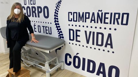 Sara Rey Veiga es supervisora de rehabilitacin en el rea sanitaria de Pontevedra y O Salns