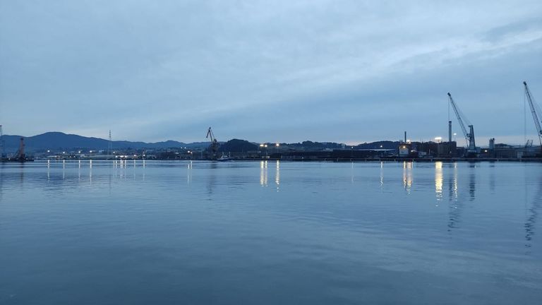 Ría de Avilés, San Balandrán, embarcadero San Balandrán