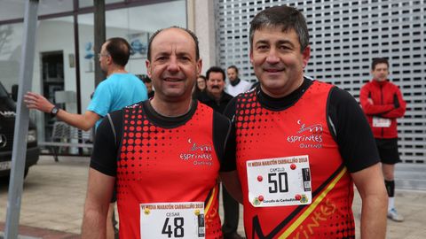 Media Maratón de O Carballiño.La participación fue numerosa en la prueba de 21 kilómetros