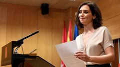 Isabel Daz Ayuso, candidata del PP a la presidencia de la Comunidad de Madrid