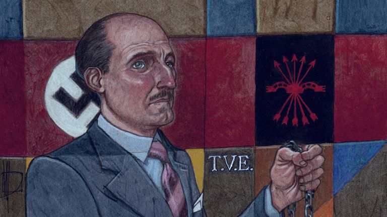 <span lang="gl">Jesús Suevos, o falanxista católico</span>