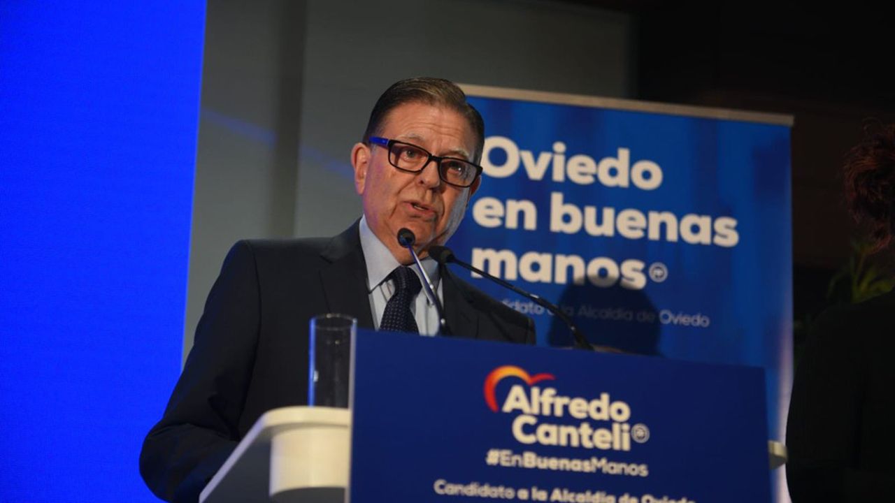 Alfredo Canteli, candidato del PP a la alcald�a de Oviedo