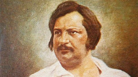 El novelista Honoré de Balzac