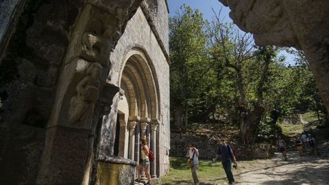 Imagen en el entorno del Monasterio de Santa Cristina de Ribas de Sil