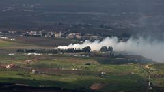 Imagen de archivo de un bombardeo israel sobre el sur del Lbano.