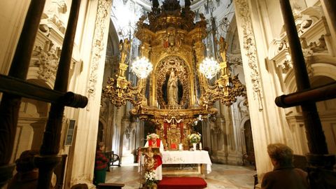 Imagen de archivo de la capilla de la Virxe dos Ollos Grandes