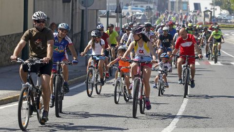 Dia de la bici en Ribeira