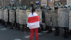 El pasado domingo tuvo lugar una nueva protesta de la oposicin en Minsk