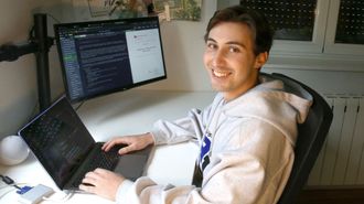 Pedro Guijas se especializ en inteligencia artificial tras cursar informtica en la UDC.