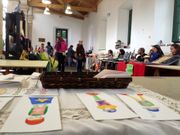 Imagen de parte de los puestos del mercadillo