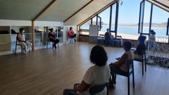 Imagen de archivo de un taller de mindfulness en Cabana de Bergantios