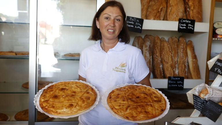 La empanada de kebab es éxito en Veiganova