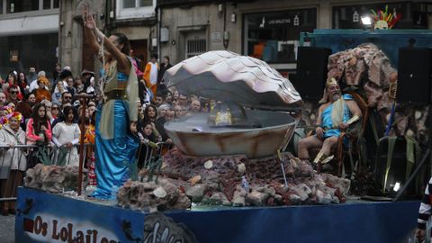 Comparsa os Lolailos, ganadora en el 2022 en Ourense.