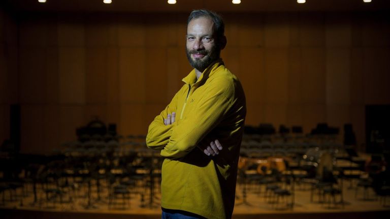 Dima Slobodeniouk, director de la Orquesta Sinfónica de Galicia