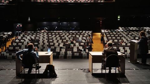 Pleno del Concello de Ourense en el Auditorio