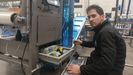 Emilio, ribeirense, tiene un contrato de ingeniero electromecnico en una empresa en Eindhoven
