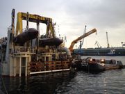 La �Vesalius�, atracada en el muelle de San Diego