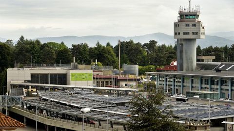 Aeropuerto de Peinador, en Vigo