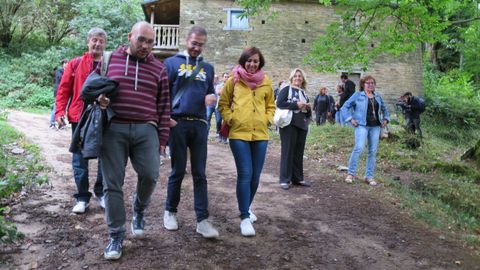 Participantes en una ruta de la edición del Festival dos Eidos de 2015.