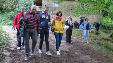 Participantes en una ruta de la edicin del Festival dos Eidos de 2015.