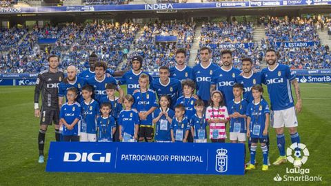 Alineacin del Real Oviedo ante el Zaragoza