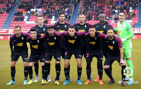 Once del Sporting en Soria