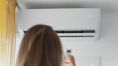 La temperatura del aire acondicionado debe rondar los 26 grados.