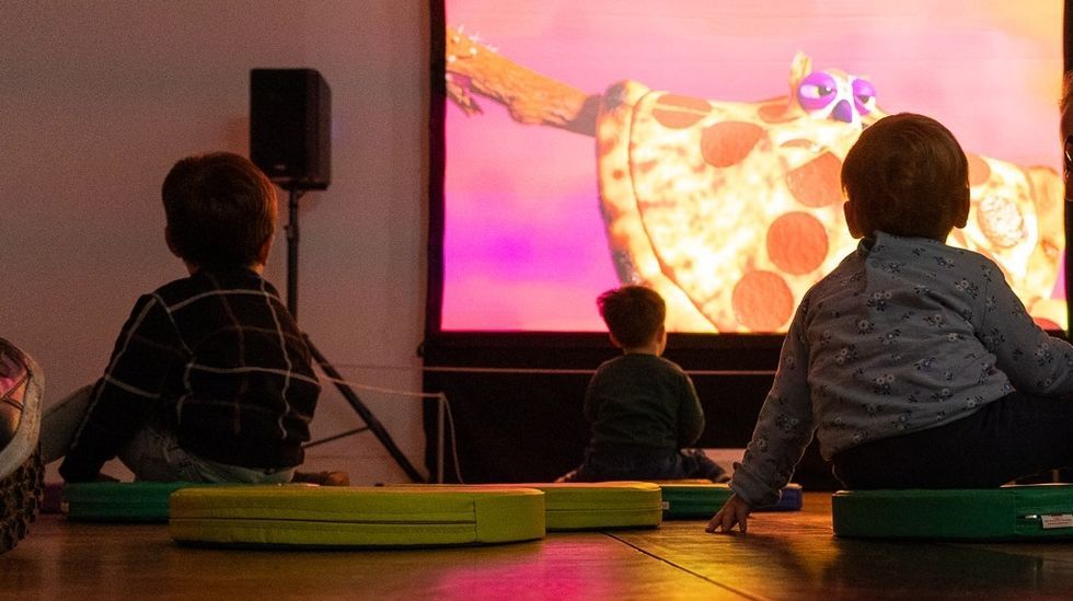 Escena del cortometraje �Abell�n�