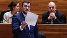 El presidente del Principado, Adri�n Barb�n, en el Pleno de la Junta.