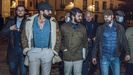 «Peaky Blinders», escribió en Twitter el candidato de Cs Francisco Igea sobre esta foto de García-Gallardo y Abascal paseando por León.