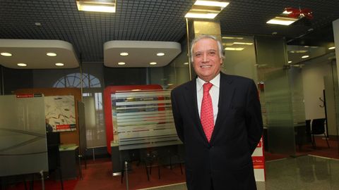 Antonio Vieira Monteiro, presidente del Santander en Portugal
