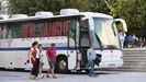 Los autobuses se han convertido en los puntos en los que se realizan más donaciones