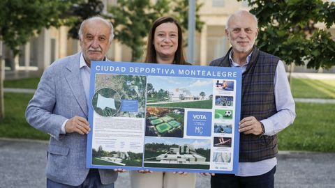 Sousa, Morenza y Cabezas presentaron la propuesta del PP para Montealegre