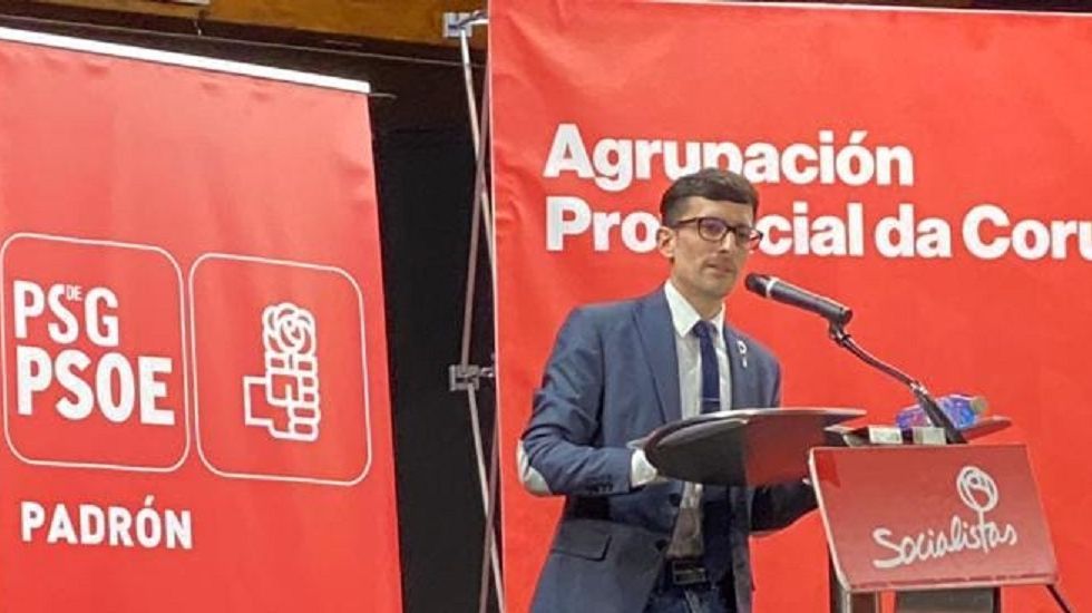 Csar Poza, alcalde de Vilaboa, que acaba de conseguir la mayora absoluta para el PSOE