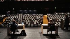 Pleno del Concello de Ourense en el Auditorio