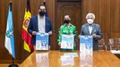 Presentacin del campamento de ftbol de Bande del 2021