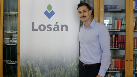 Manuel Paderne, del área de recursos humanos de Losan
