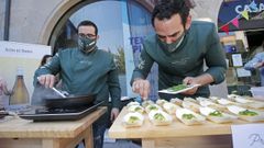 Los cocineros de Pontevedra demostraron qu pueden hacer con el marisco